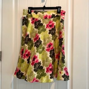 Ann Taylor silk skirt